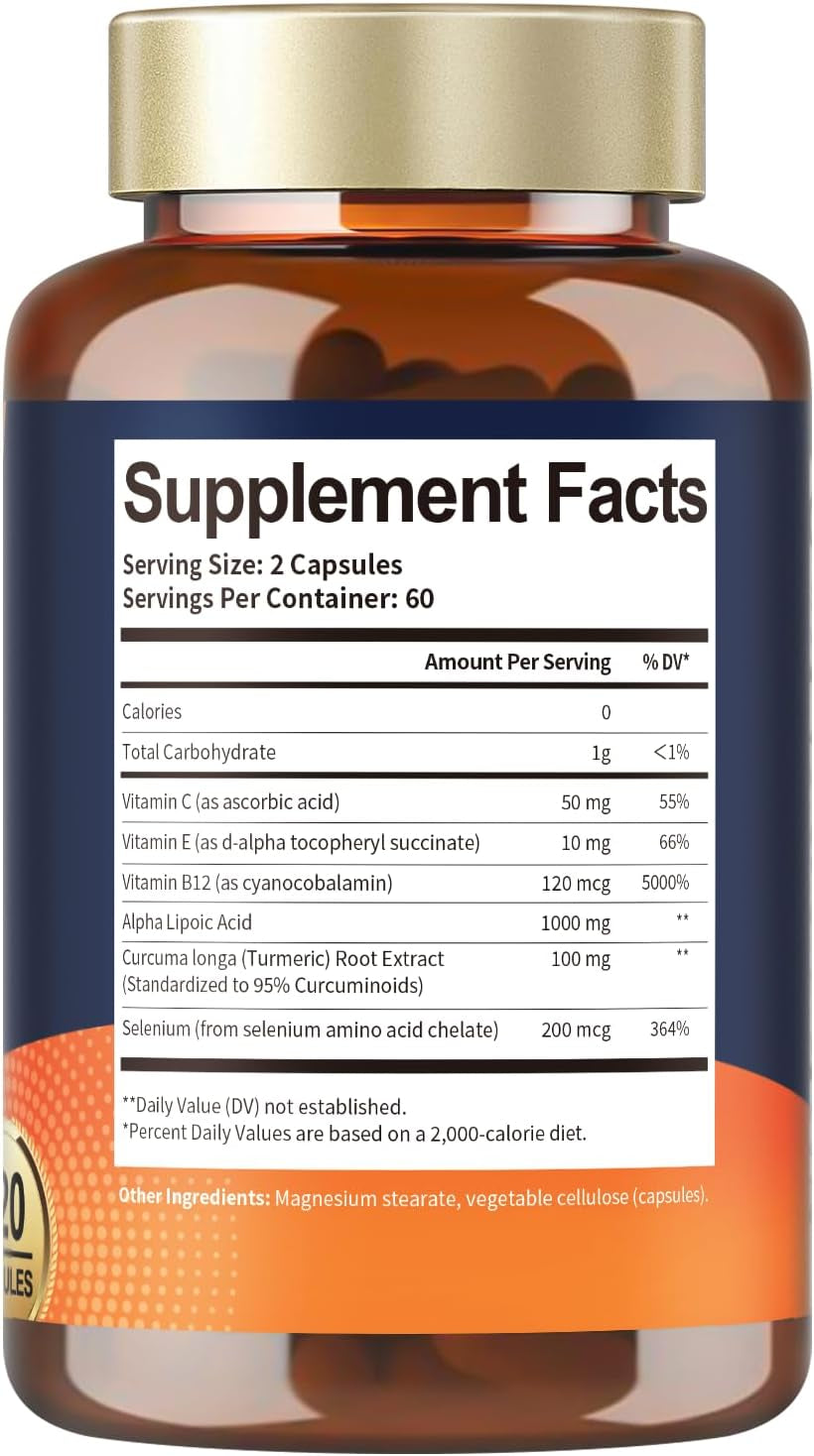 Alpha Lipoic Acid 1000Mg